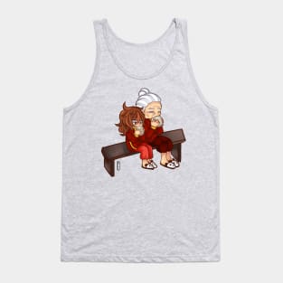 Precious time with Grandpa Tank Top